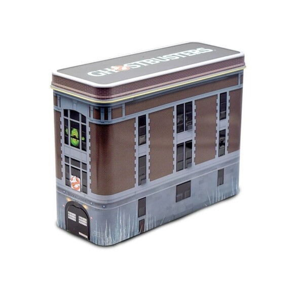Ghostbuster Frozen Empire Firehouse Popcorn Tin NEW - Picture 1 of 2